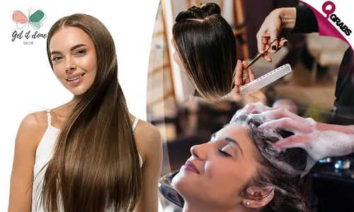 Haircut, Hair Treatment & More for Ladies!